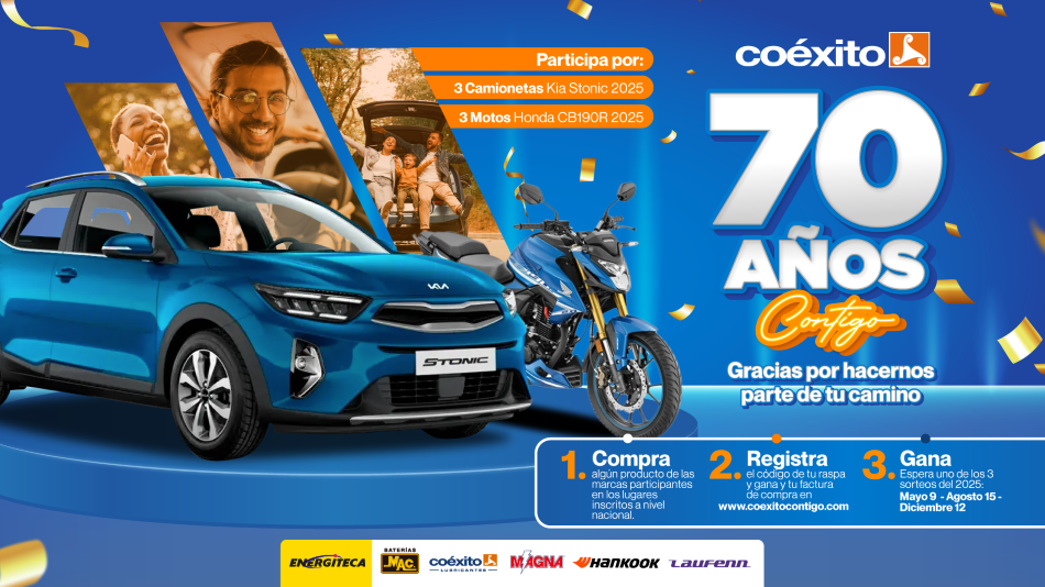 ¡Gana camionetas Kia y motos Honda con Energiteca!